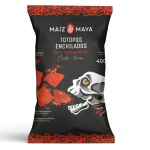 Totopos enchilados
